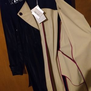 La Perla midnight blue rain/trench coat